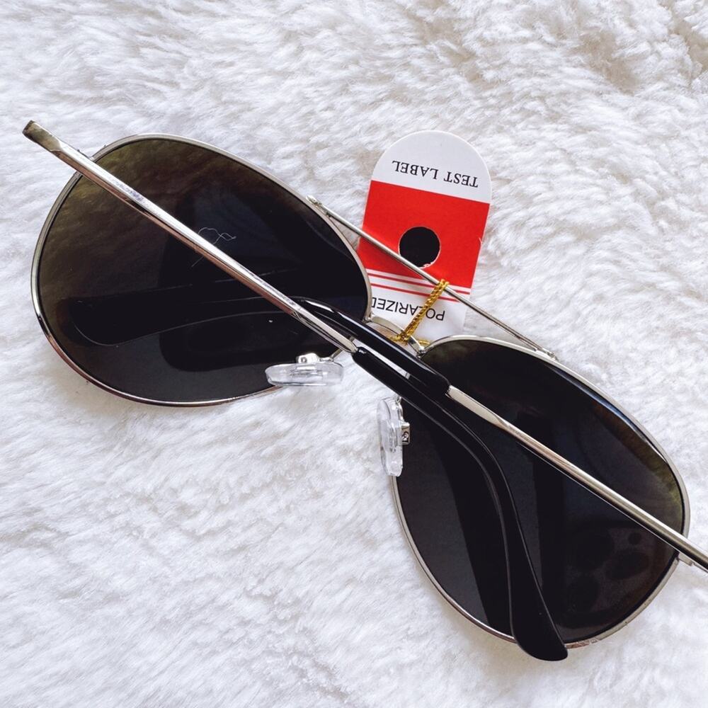 Felix Blue w/Silver Rim Mirrored Sunglasses - Picture 13 of 14